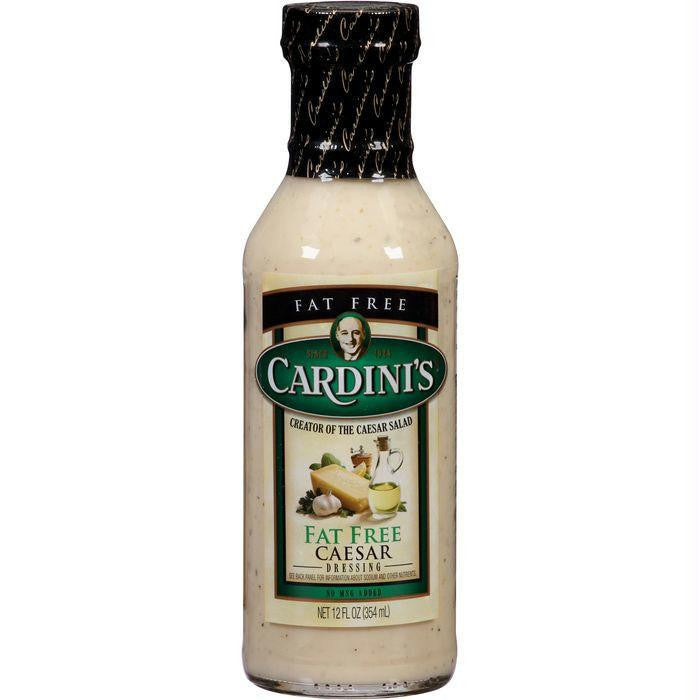 Cardini's Fat Free Caesar Dressing 12 fl. Oz (Pack of 6)