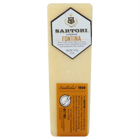 Sartori Fontina Cheese, 5 Oz (Pack of 12)