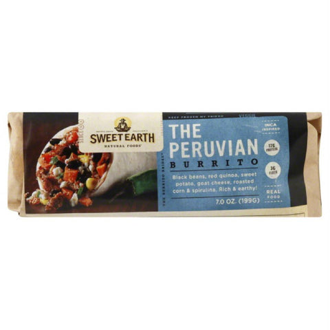 Sweet Earth The Peruvian Burrito, 7 Oz (Pack of 12)