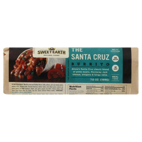 Sweet Earth The Santa Cruz Burrito, 7 Oz (Pack of 12)