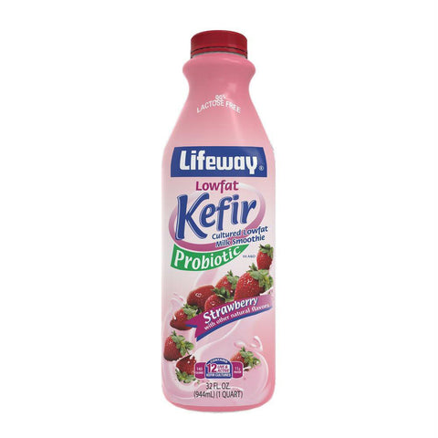 Lifeway Low Fat Strawberry, 32 Oz (Pack of 6)