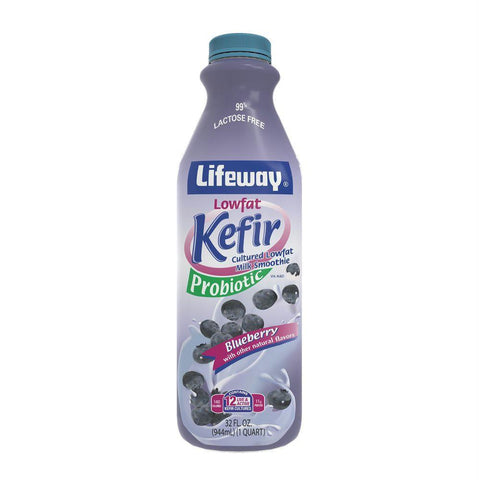 Lifeway Low Fat Blueberry, 32 Oz (Pack of 6)