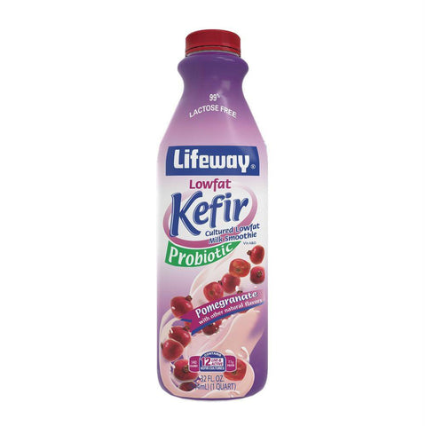 Lifeway Low Fat Pomegranate, 32 Oz (Pack of 6)