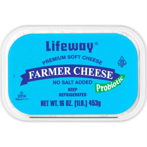 Lifeway Farmer Cheese, 16 Oz (Pack of 8)