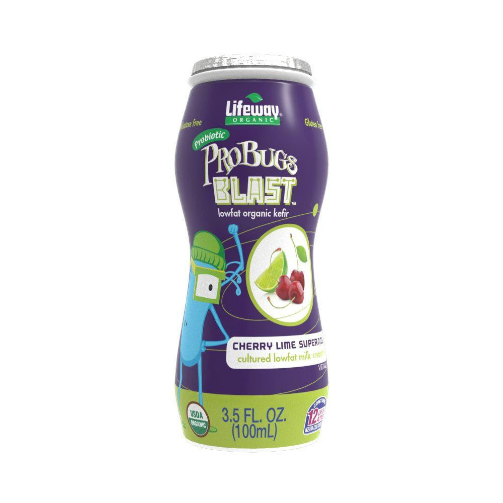 Lifeway Cherry Lime Supernova, 3.5 Oz (Pack of 6)