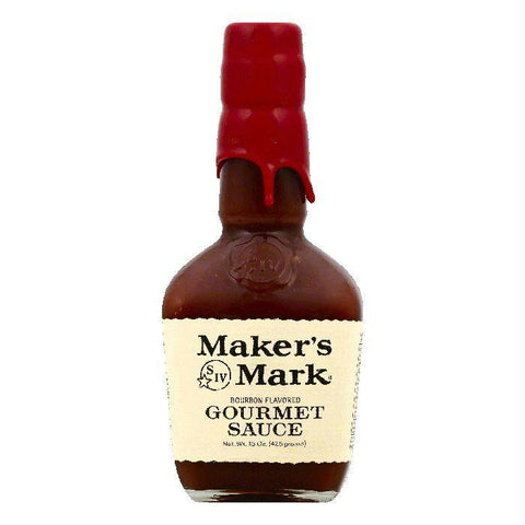 Makers Mark Bourbon Flavored Gourmet Sauce, 15 OZ (Pack of 6)