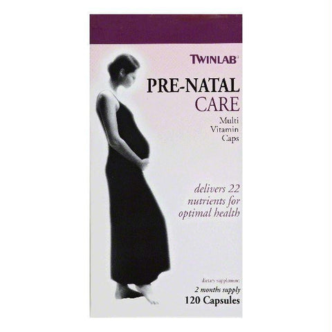 TwinLab Capsules Pre-Natal Care Multi Vitamin, 120 ea