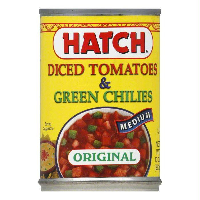 Hatch Tomatoes Diced with Green Chilies, 10 OZ (Pack of 12)