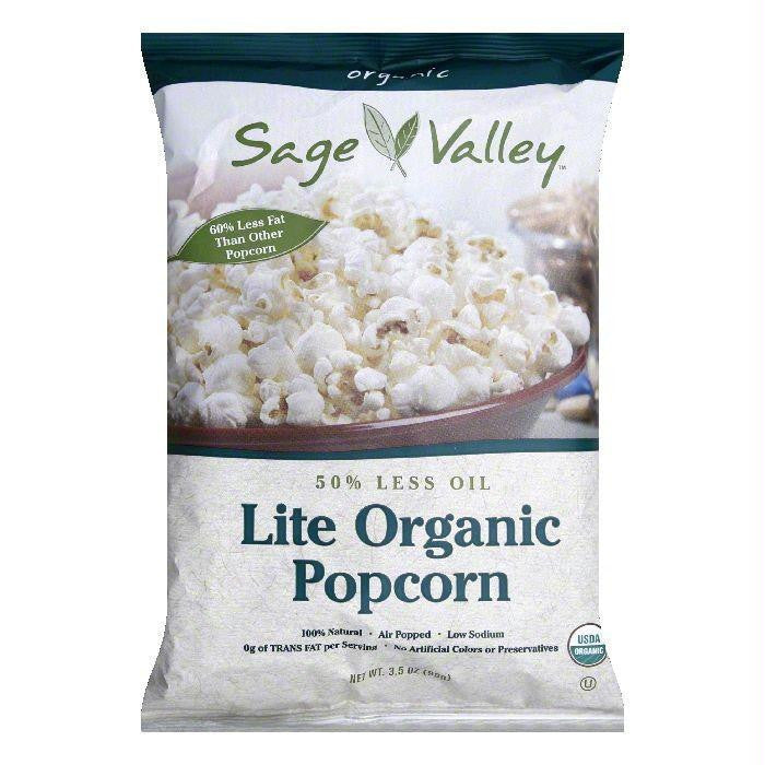 Sage Valley Popcorn 50% Less Oil, 3.5 OZ (Pack of 12)