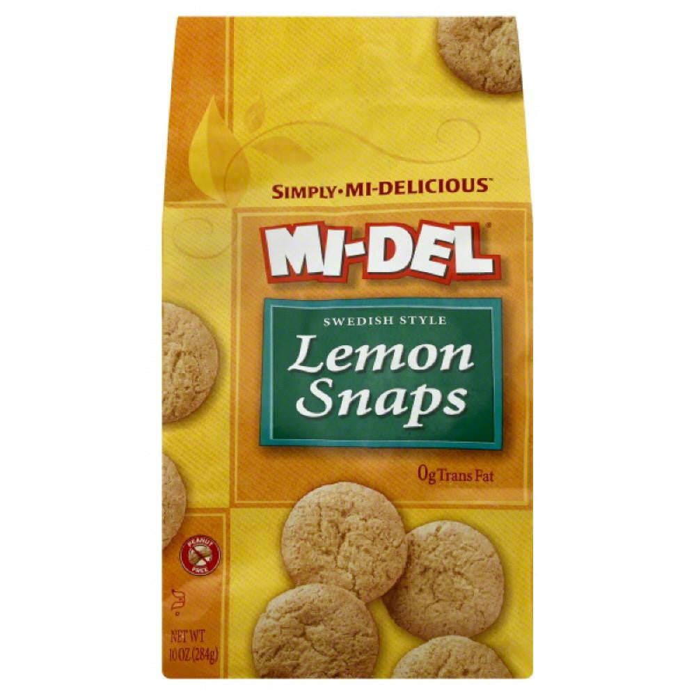 Mi del Lemon Snaps, 10 Oz (Pack of 12)