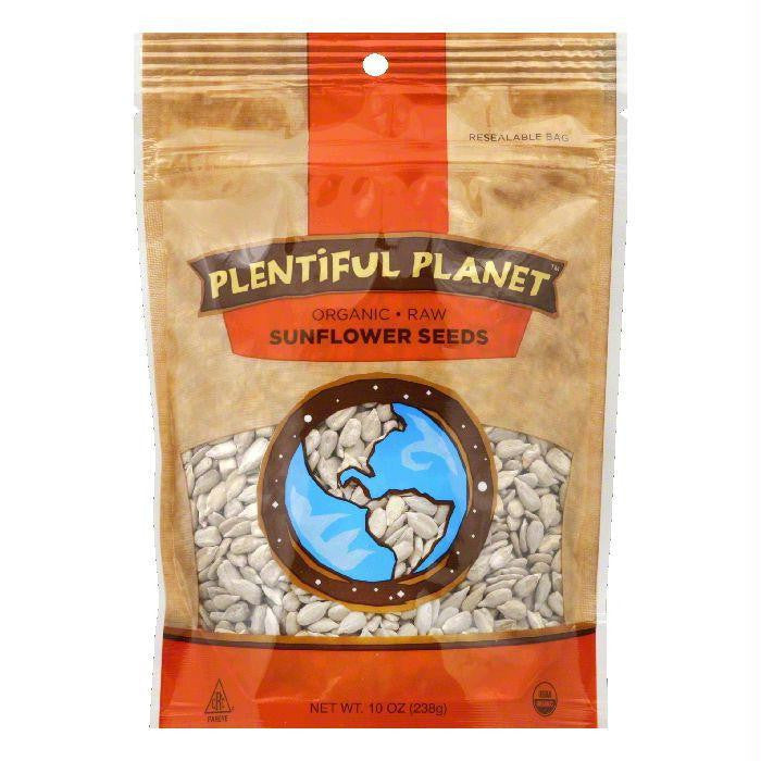 Plentiful Planet Seed Sunflower Raw Bag, 10 OZ (Pack of 6)