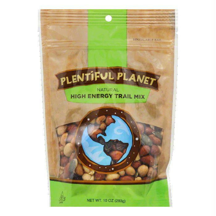 Plentiful Planet High Energy Trail Mix Bag, 10 OZ (Pack of 6)