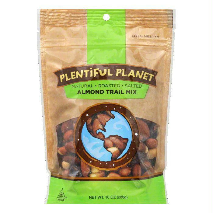 Plentiful Planet Roasted Almond Trail Mix Bag, 10 OZ (Pack of 6)