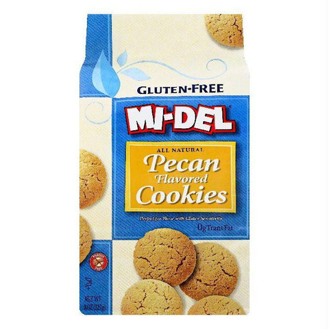 Mi del Pecan Flavored Gluten-Free Cookies, 8 OZ (Pack of 12)