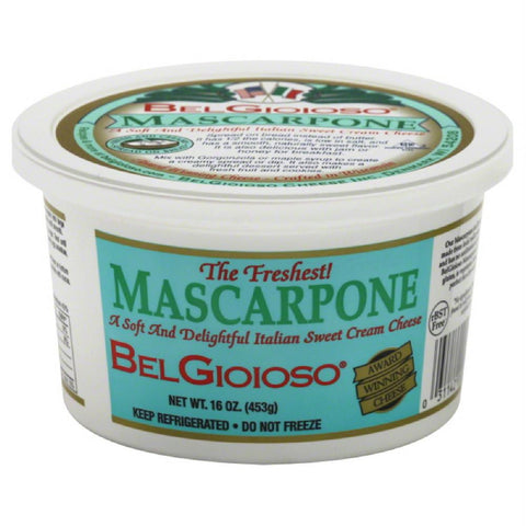 BelGioioso Mascarpone, 16 Oz (Pack of 6)