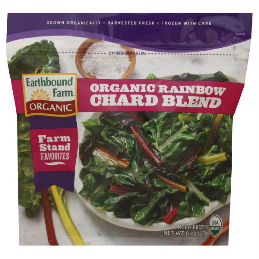 Earthbound Farm Rainbow Chard Blend, 8 Oz (Pack of 12)