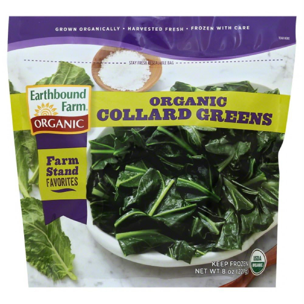 Earthbound Farm Collard Greens, 8 Oz (Pack of 12)