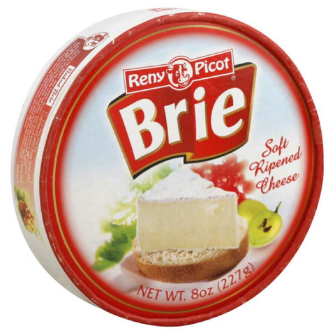 Reny Picot Brie Soft Ripened Cheese, 8 Oz (Pack of 6)