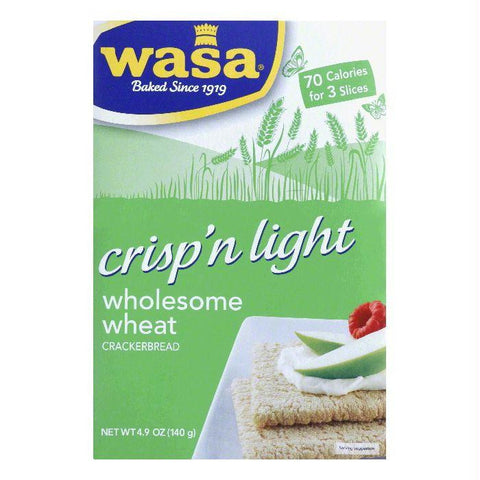 Wasa Whls Crisp'n Light Crispbread, 4.9 OZ (Pack of 10)