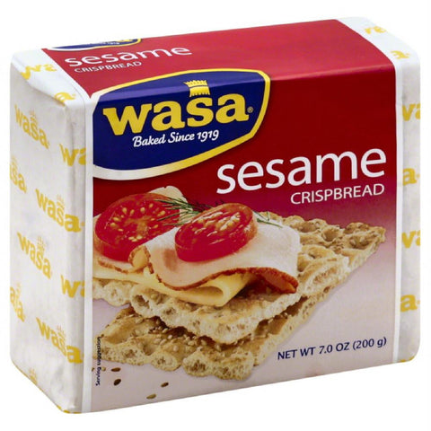 Wasa Sesame Crispbread, 7 Oz (Pack of 12)