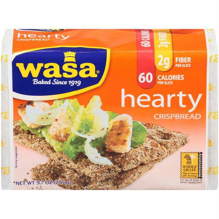 Wasa Hearty Crispbread 9.7 Oz  (Pack of 12)