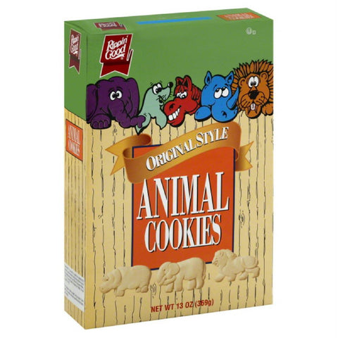 Rippin Good Original Style Animal Cookies, 13 Oz (Pack of 12)