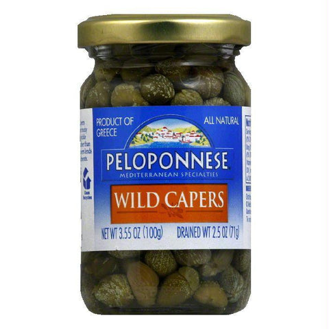 Peloponnese Wild Capers, 2.5 Oz (Pack of 12)