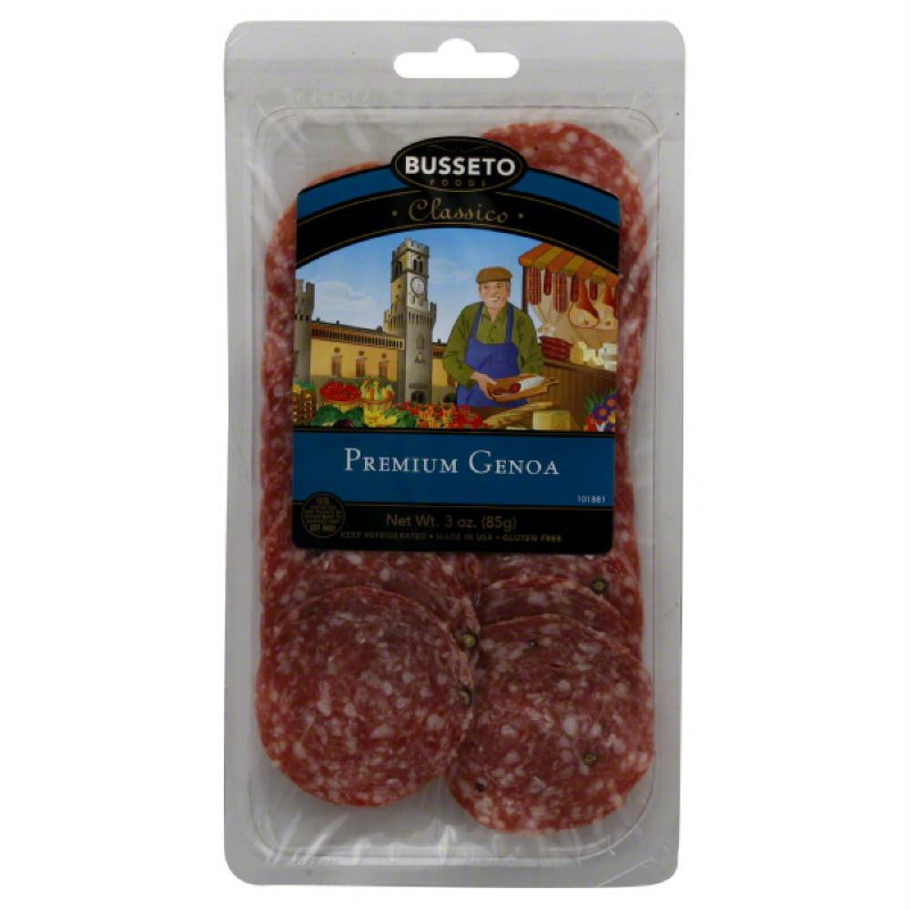 Busseto Premium Genoa, 3 Oz (Pack of 12)