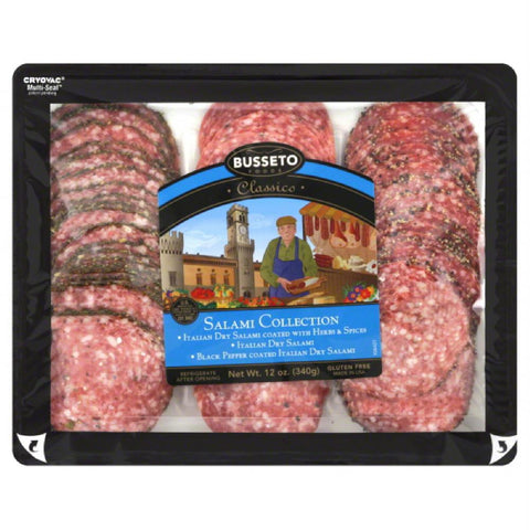 Busseto Salami Collection, 12 Oz (Pack of 10)