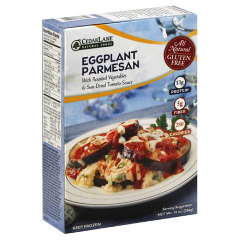 Cedar Lane Eggplant Parmesan with Roasted Vegetables & Sun-Dried Tomato Sauce, 10 Oz (Pack of 12)