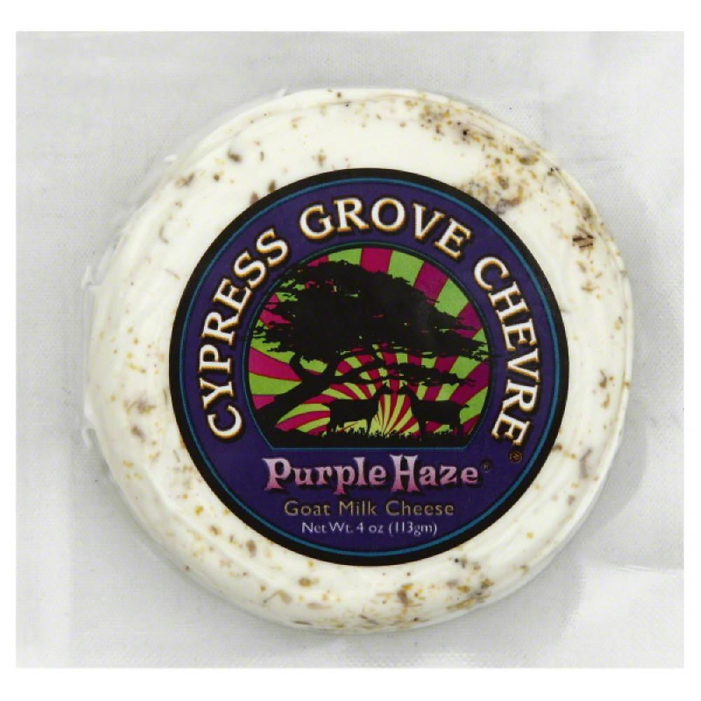 Cypress Grove Chevre Purple Haze Goat Milk Cheese, 4 Oz (Pack of 12)