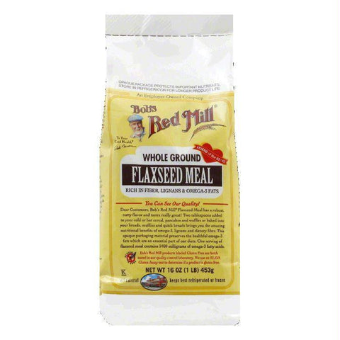 Bobs Red Mill Flaxseed Meal, 16 OZ (Pack of 4)