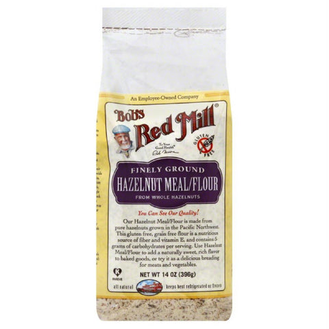 Bobs Red Mill Finely Ground Hazelnut Meal-Flour, 14 Oz (Pack of 4)