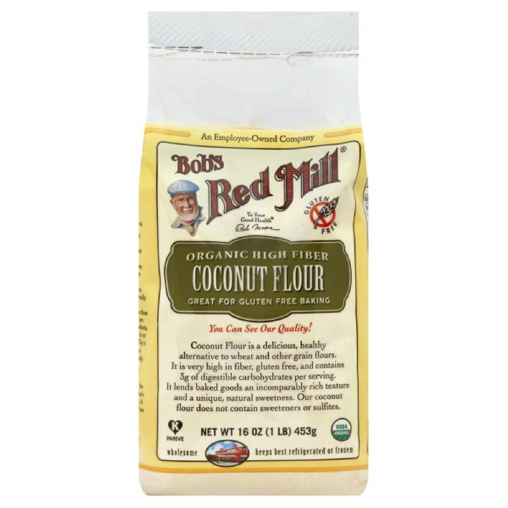 Bobs Red Mill High Fiber Coconut Flour, 16 Oz (Pack of 4)