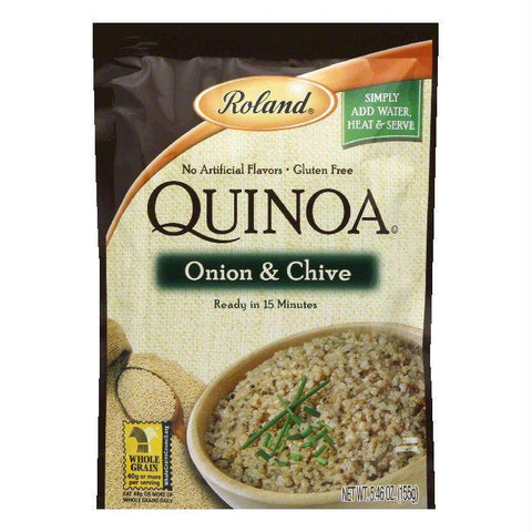 Roland Onion & Chive Quinoa, 5.46 OZ (Pack of 12)