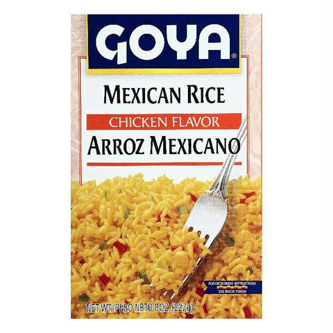 Goya Chicken Flavor Mexican Rice, 8 OZ (Pack of 24)