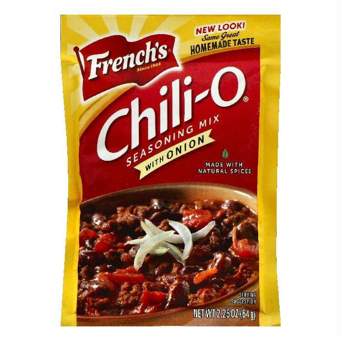 Frenchs Chili-O Seasoning Mix with Onion, 2.25 OZ (Pack of 18)