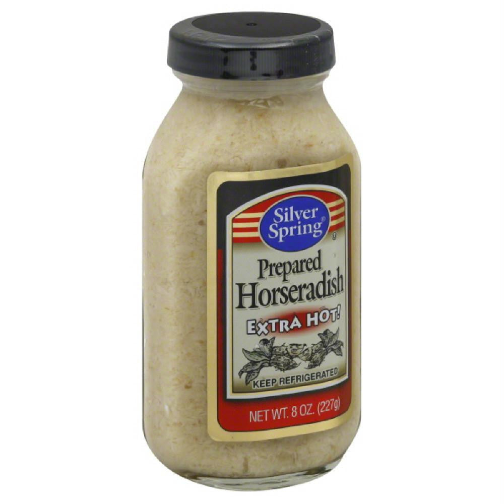 Silver Spring Extra Hot! Prepared Horseradish, 8 Oz (Pack of 12)