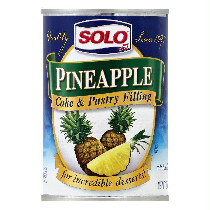 Solo Pineapple Cake & Pastry Filling, 12 OZ (Pack of 12)