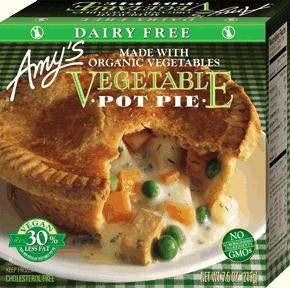 Amys Non-Dairy Vegetable Pot Pie, 7.5 Oz (Pack of 12)