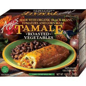 Amy's Roasted Vegetable Tamale, 10.3 Oz (Pack of 12)