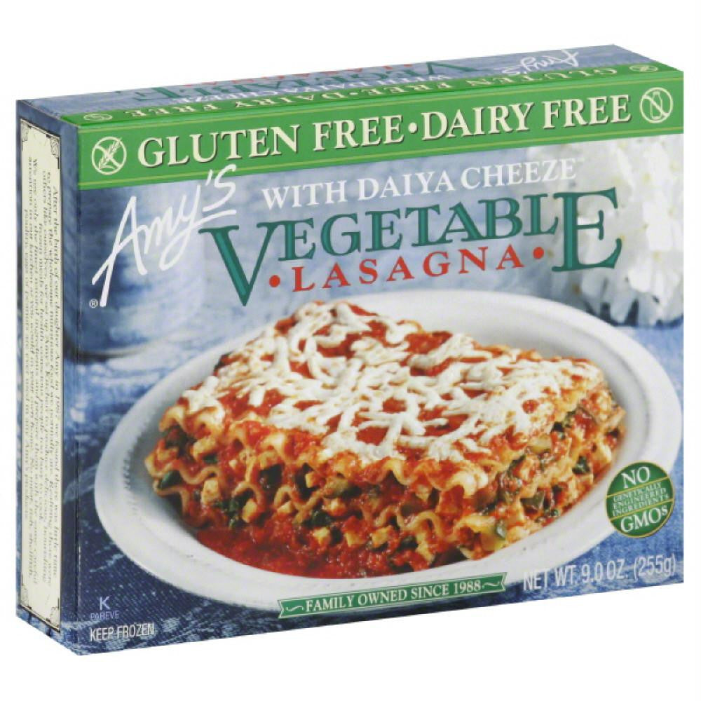 Amys Vegetable Lasagna with Daiya Cheeze, 9 Oz (Pack of 12)