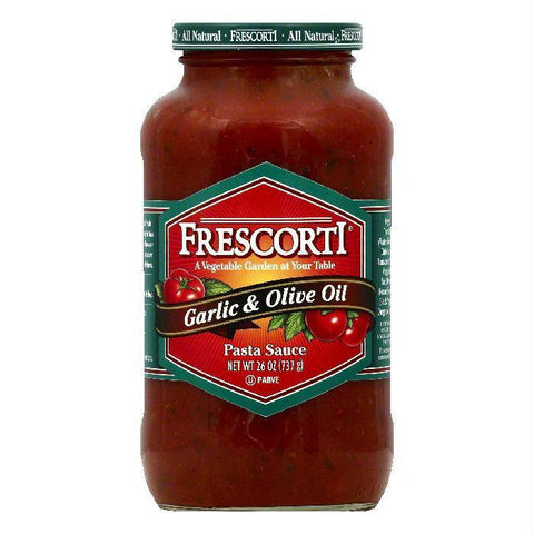 Frescorti Garlic & Olive Oil Pasta Sauce, 26 OZ (Pack of 12)