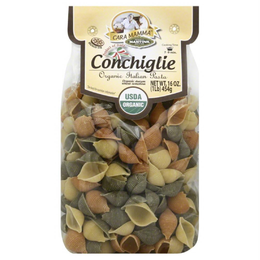 Mantova Conchiglie Organic Italian Pasta, 16 Oz (Pack of 12)