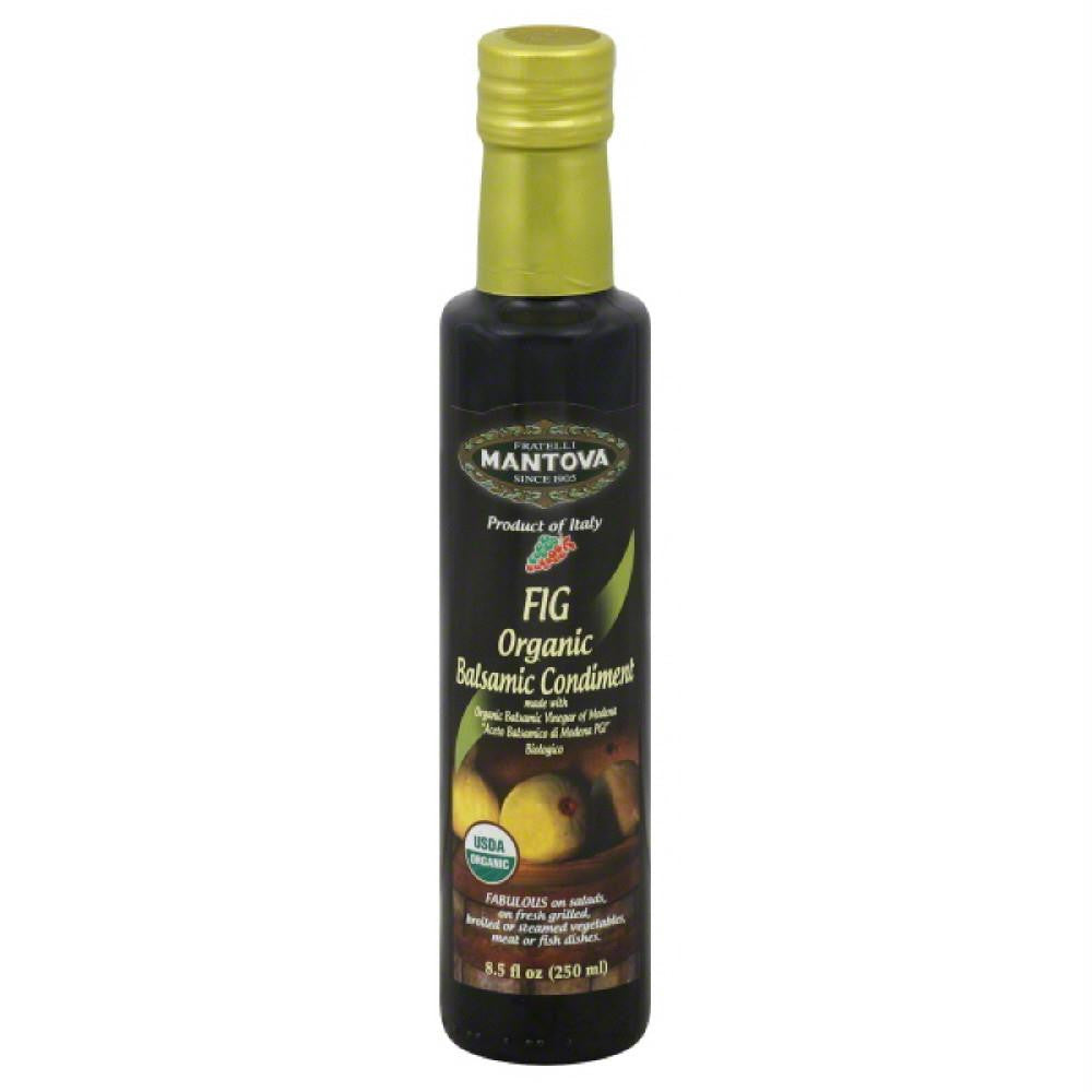 Mantova Fig Organic Balsamic Condiment, 8.5 Fo (Pack of 6)