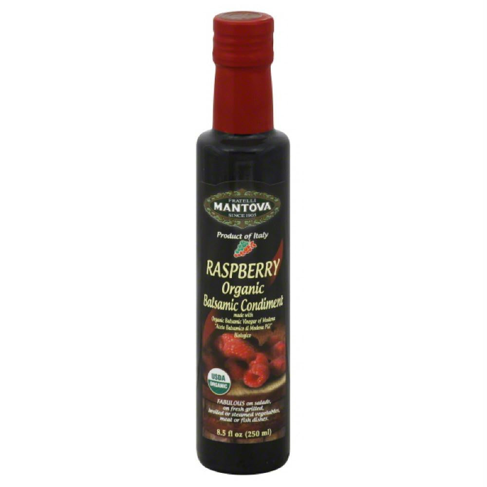 Mantova Raspberry Organic Balsamic Condiment, 8.5 Fo (Pack of 6)