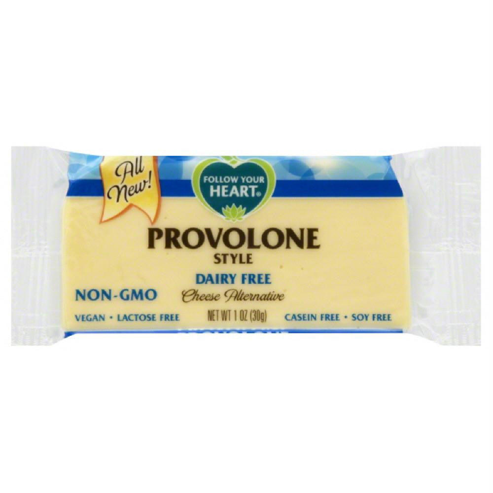 Follow Your Heart Provolone Style Dairy Free Cheese Alternative, 1 Oz (Pack of 60)