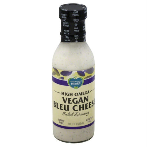 Follow Your Heart Vegan Bleu Cheese Salad Dressing, 12 Oz (Pack of 6)