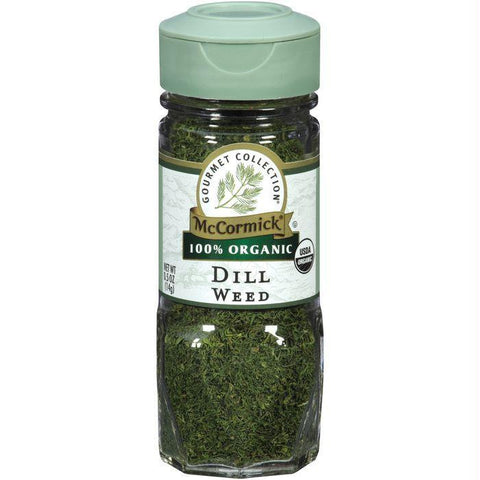 McCormick Gourmet Collection 100% Organic Dill Weed (Pack of 3)