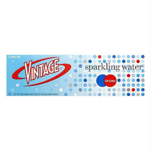 Vintage Original Sparkling Water, 12 ea (Pack of 2)